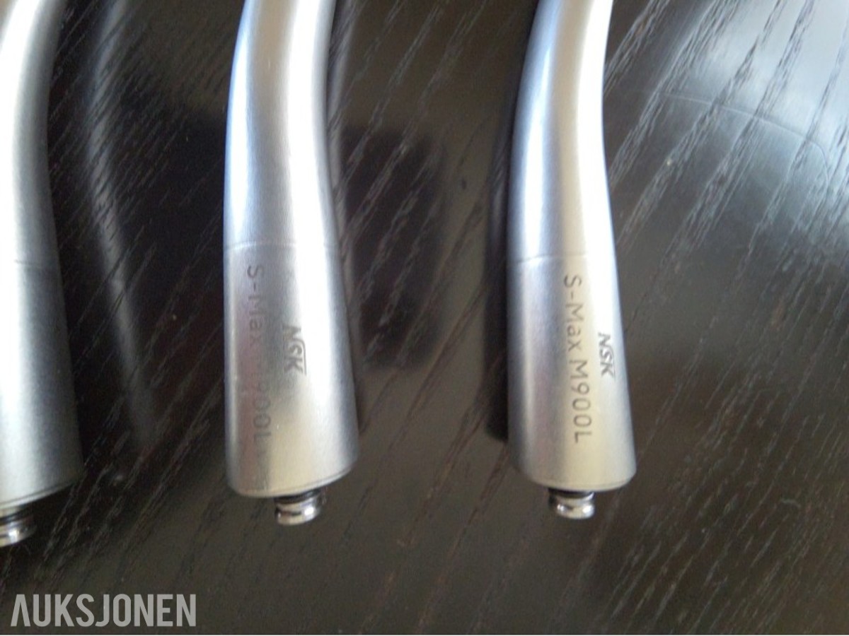4 stk. NSK S-Max M900L dentalturbiner / håndstykker