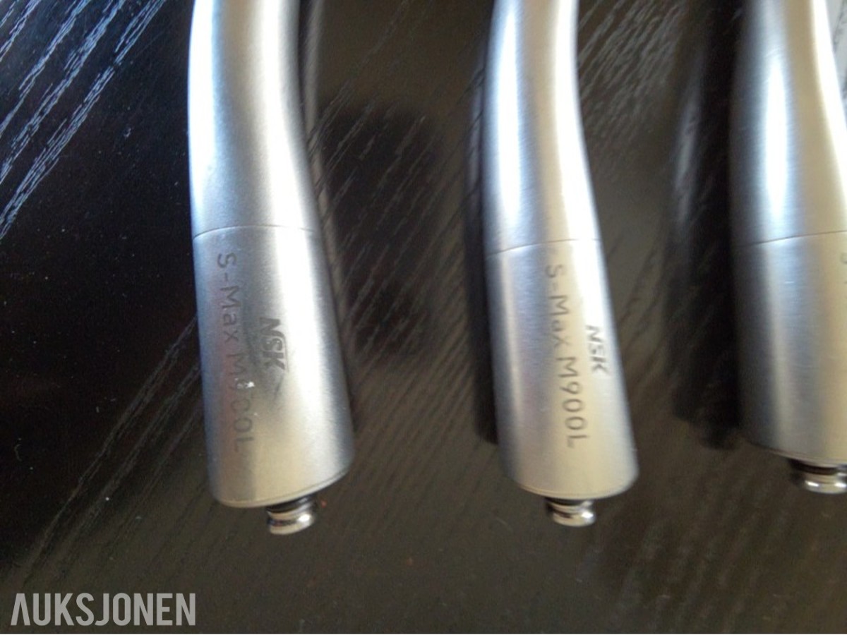 4 stk. NSK S-Max M900L dentalturbiner / håndstykker
