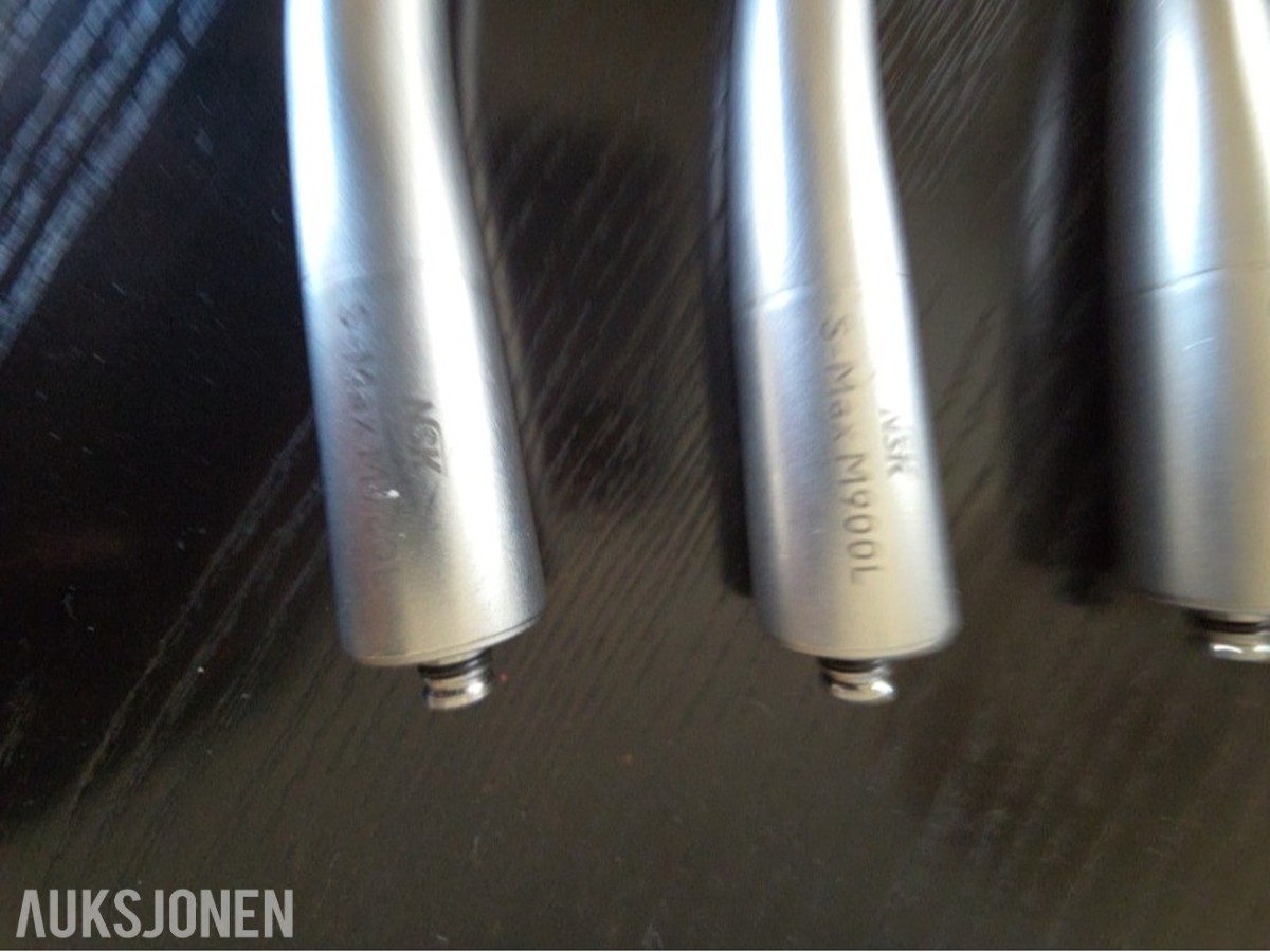 4 stk. NSK S-Max M900L dentalturbiner / håndstykker