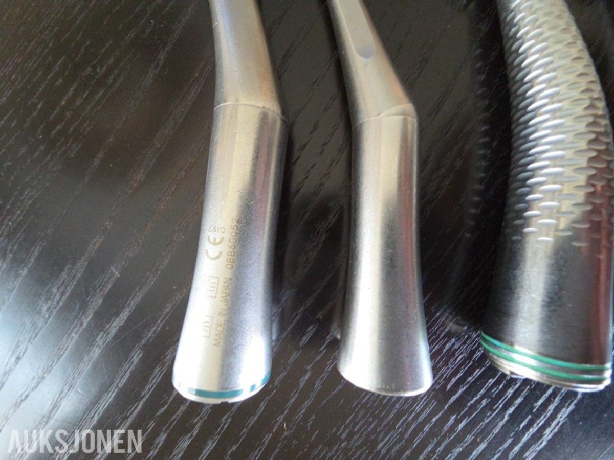 4 stk tannlege vinkelstykker – NSK og W&H