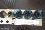 EMS PIEZON LED håndstykke med 4 ultralydspisser og holder