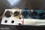 EMS PIEZON LED håndstykke med 4 ultralydspisser og holder