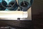 EMS PIEZON LED håndstykke med 4 ultralydspisser og holder