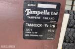 Tamrock  7,5 kW, 8 bar 220 Volt kompressor