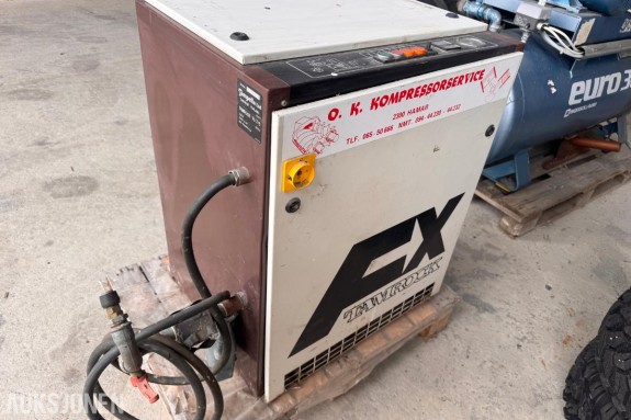 Tamrock 7,5 kW, 8 bar 220 Volt kompressor