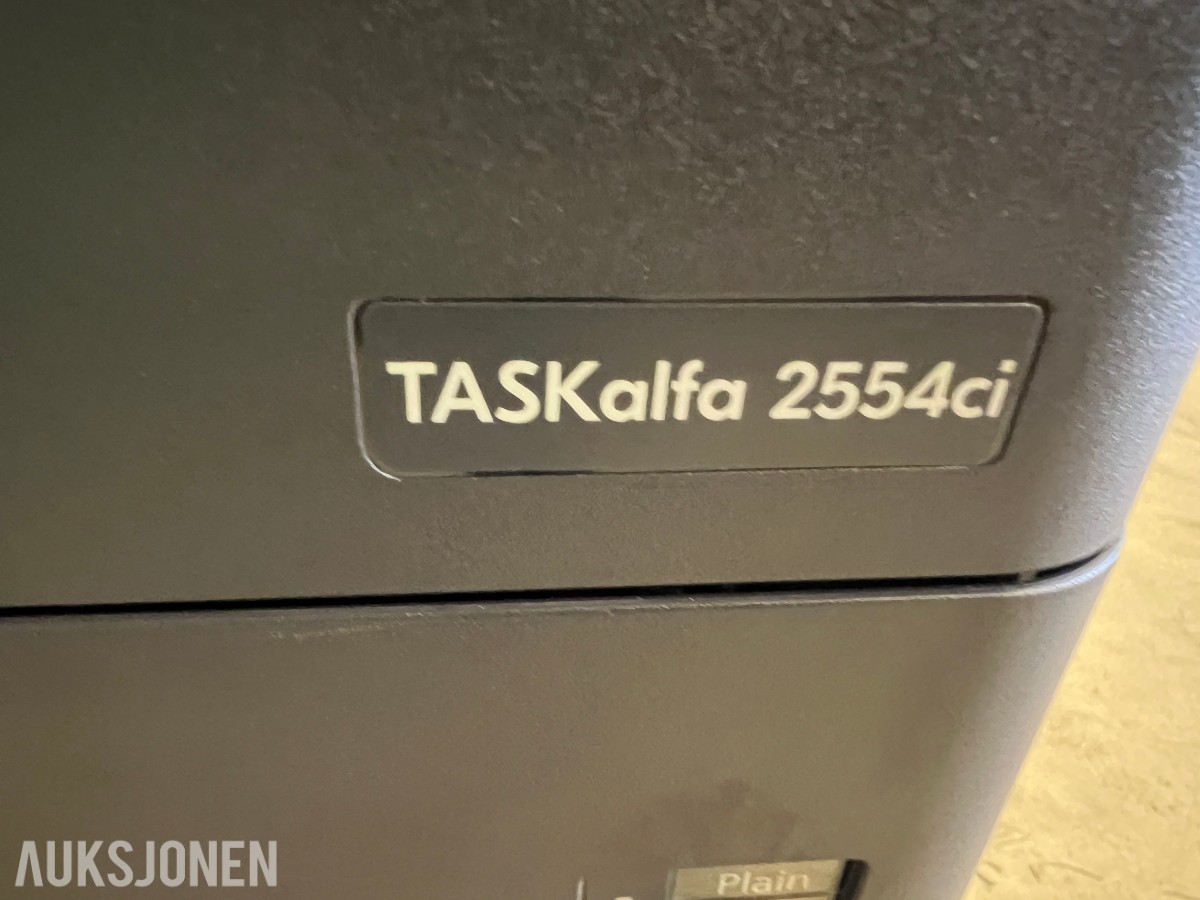 2022 TASKalfa 2554ci m/utstyr