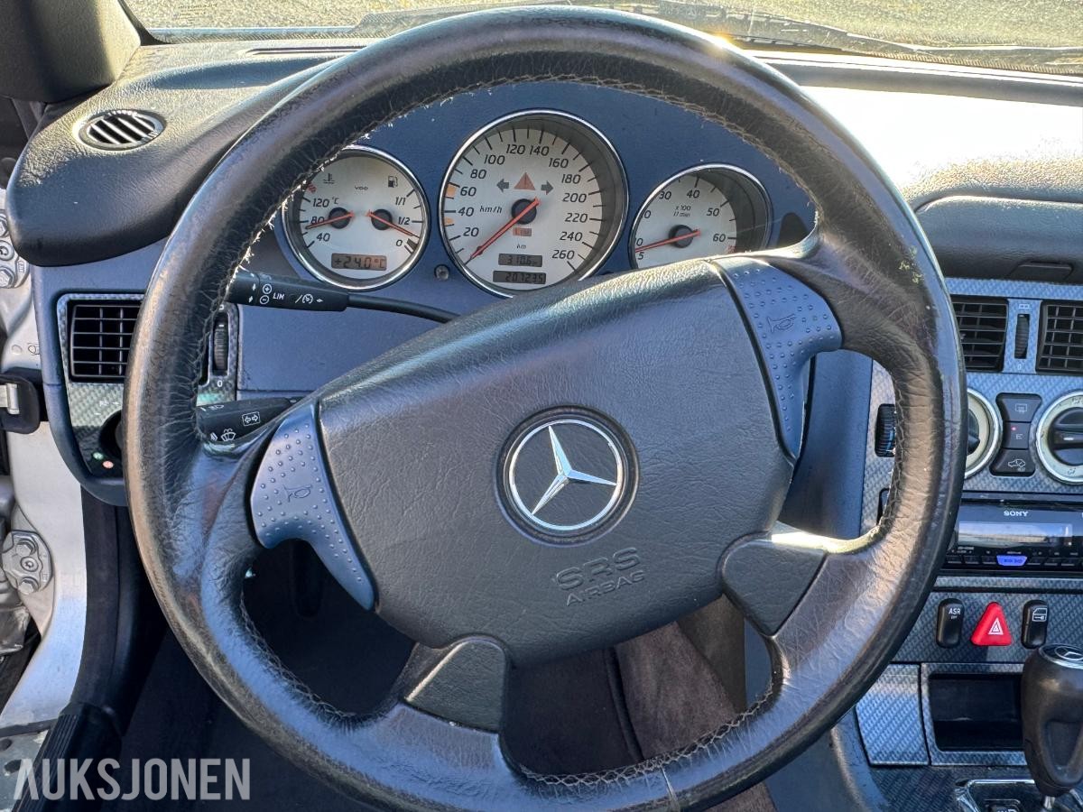 2001 MERCEDES-BENZ SLK 200 - 2.0-136 - AUTOMAT - 207000km