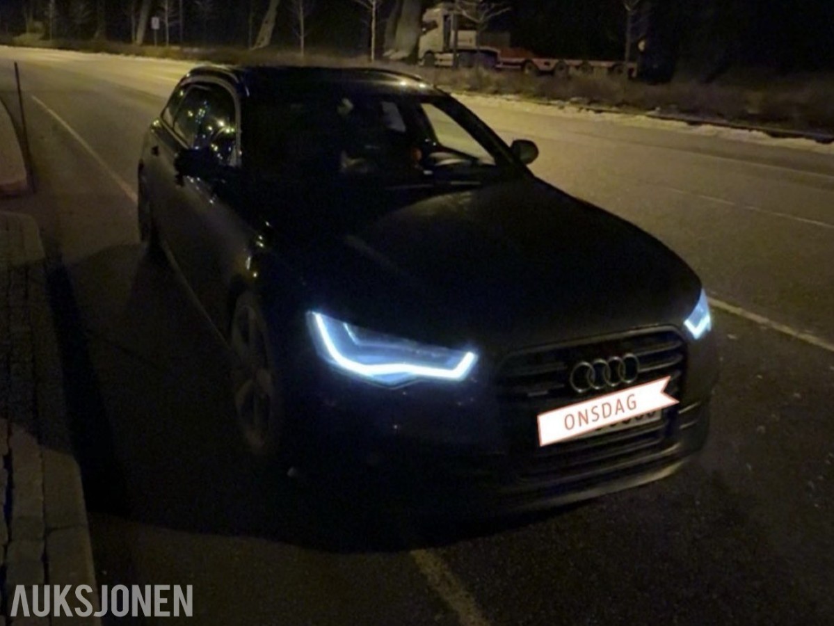 2013 Audi A6 3.0 Diesel 313hk QUATTRO Automat, soltak, Ryggekamera