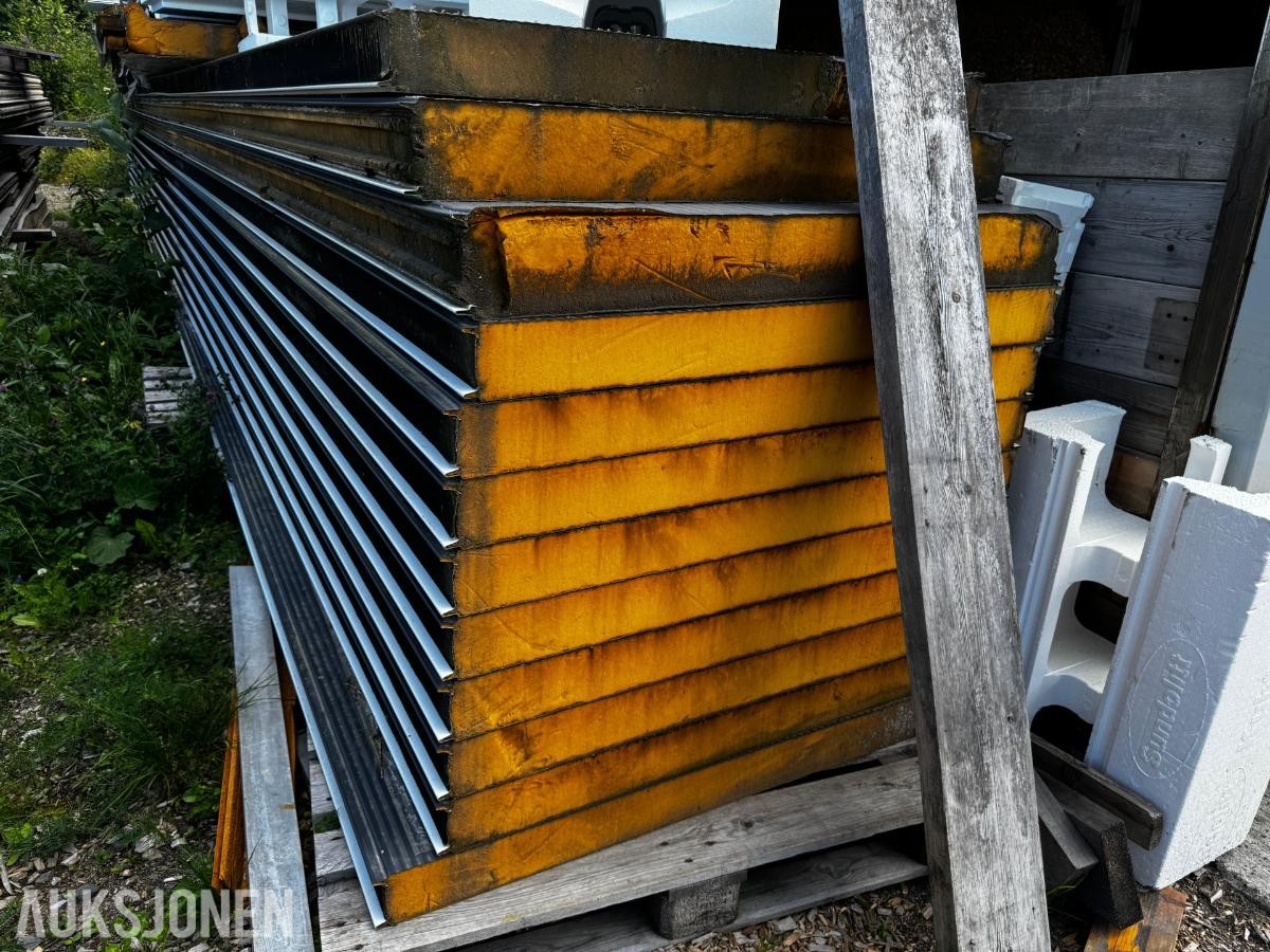 Sandwich elementer 4.8 og 11 meter lengder