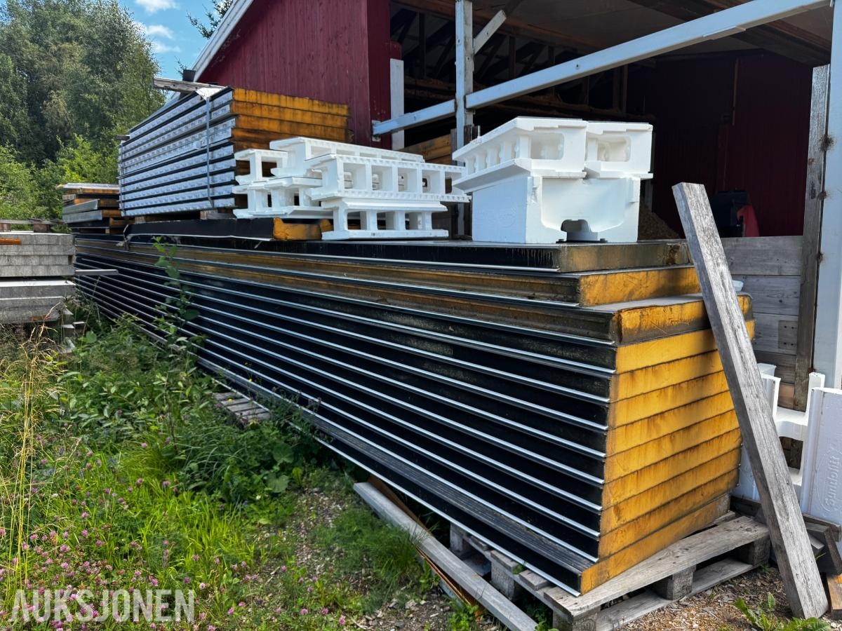 Sandwich elementer 4.8 og 11 meter lengder