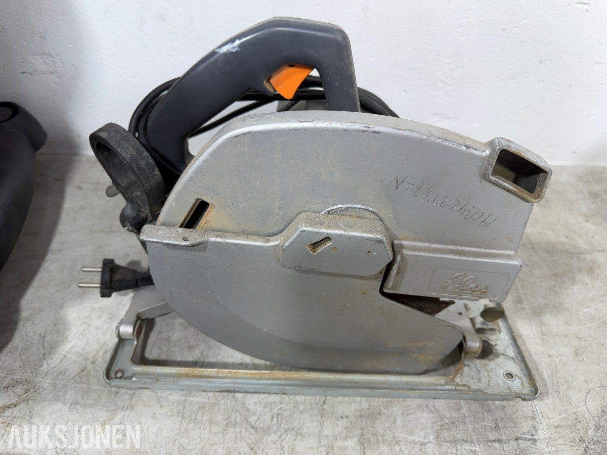 Parti med elektriske verktøy – DeWalt, ELU, WORK og Black & Decker