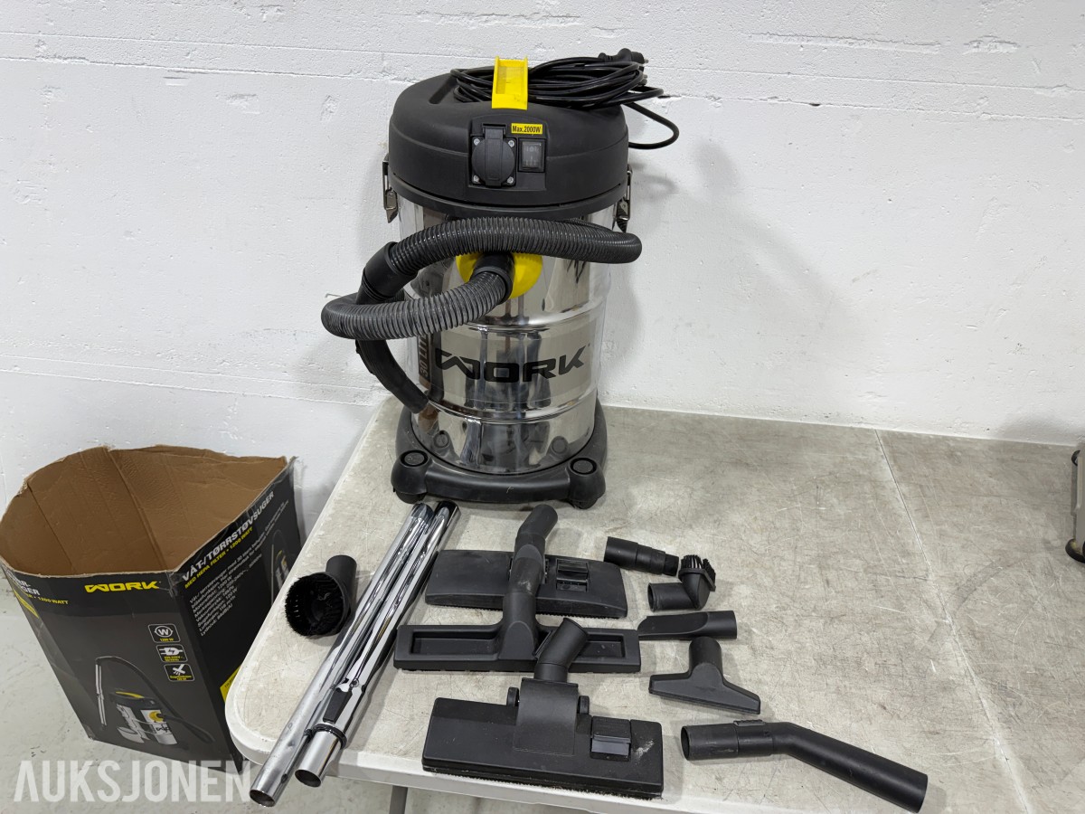 Parti med elektriske verktøy – DeWalt, ELU, WORK og Black & Decker