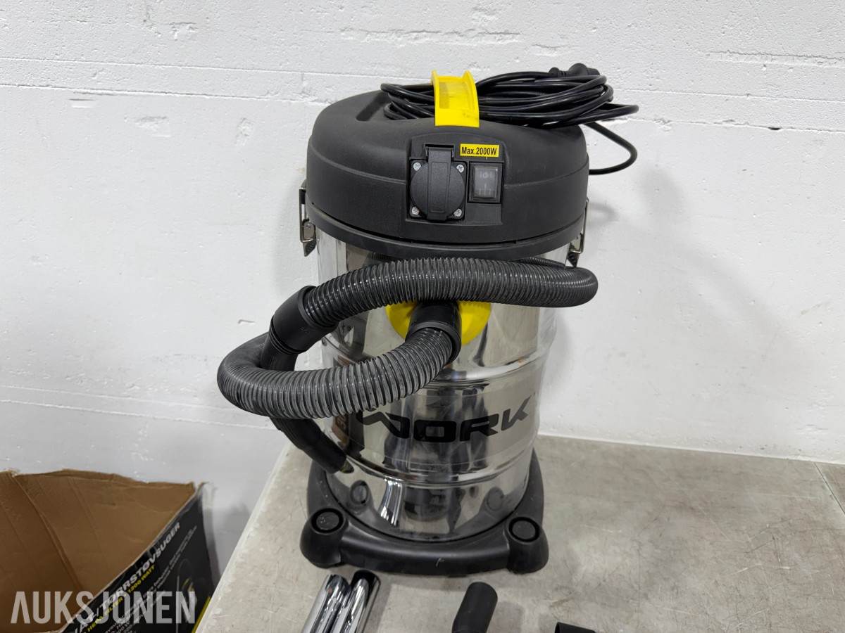 Parti med elektriske verktøy – DeWalt, ELU, WORK og Black & Decker
