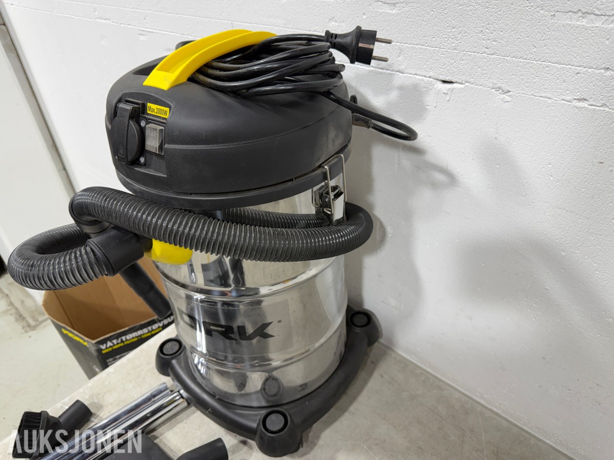 Parti med elektriske verktøy – DeWalt, ELU, WORK og Black & Decker