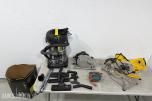 Parti med elektriske verktøy – DeWalt, ELU, WORK og Black & Decker