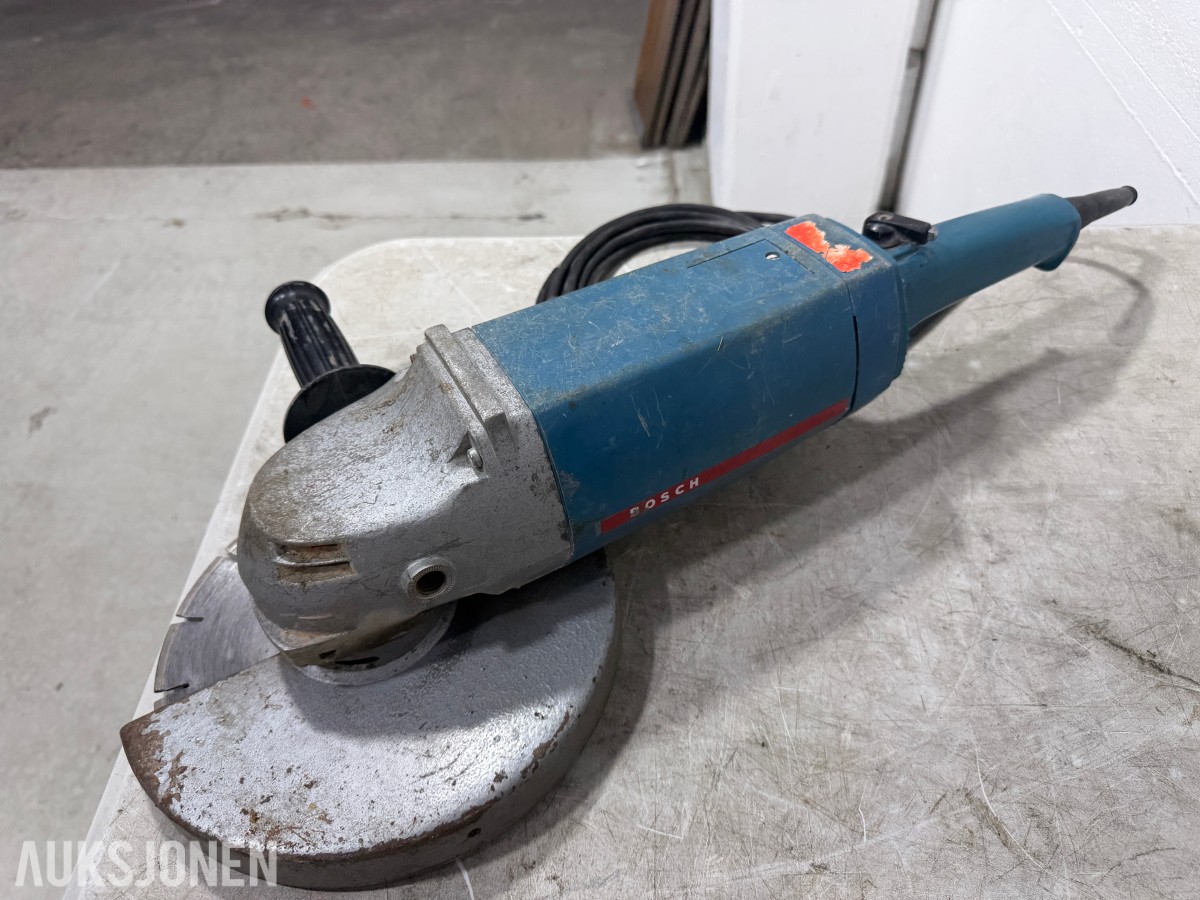 Parti med elektriske håndverktøy – Bosch, Black & Decker, FEIN, Hazet m.fl.