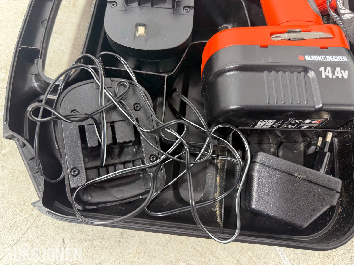 Parti med elektriske håndverktøy – Bosch, Black & Decker, FEIN, Hazet m.fl.