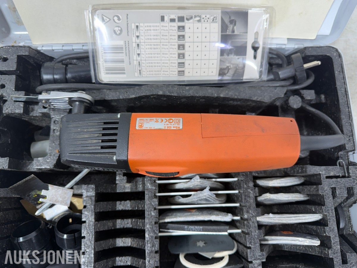 Parti med elektriske håndverktøy – Bosch, Black & Decker, FEIN, Hazet m.fl.