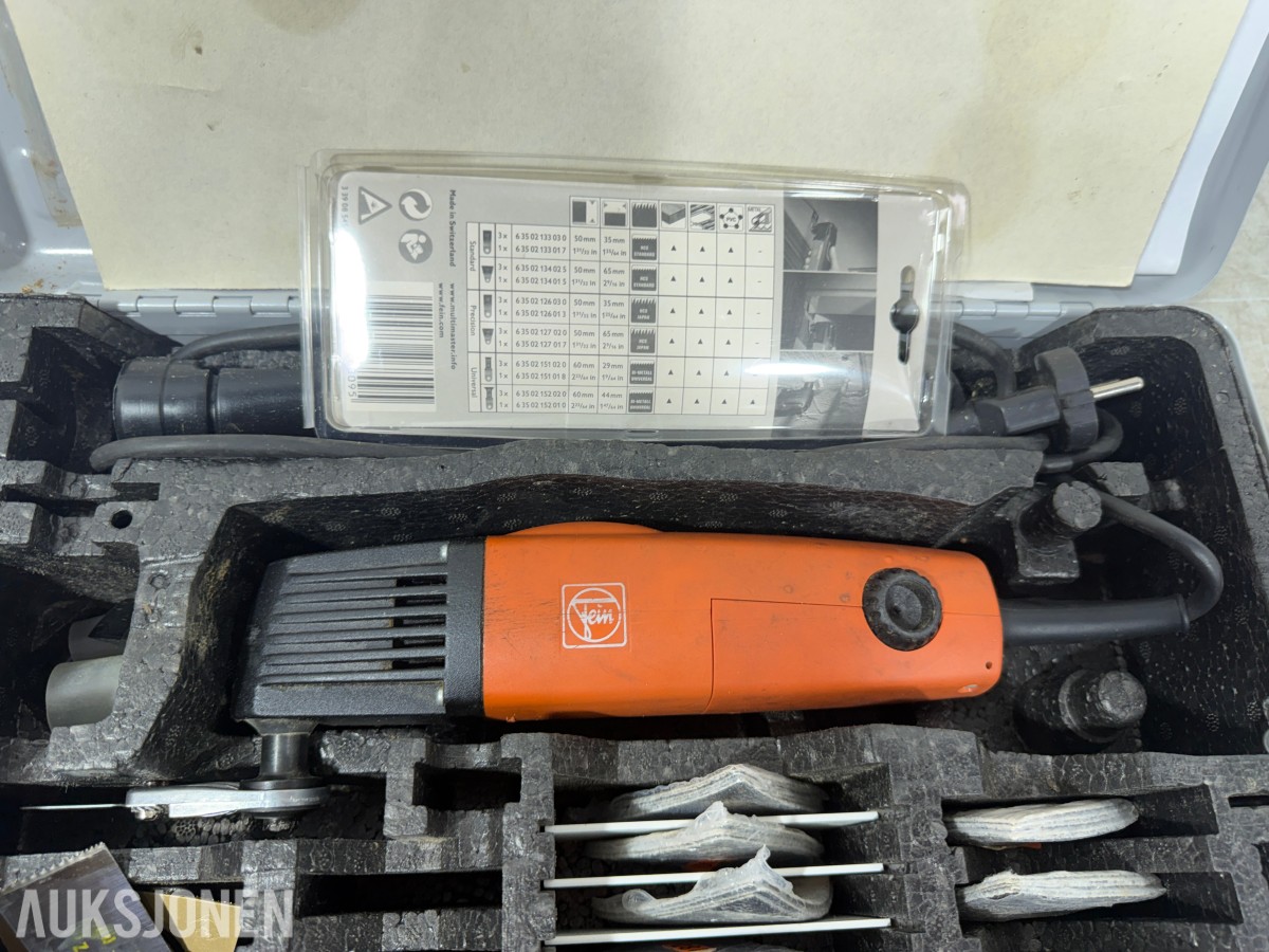 Parti med elektriske håndverktøy – Bosch, Black & Decker, FEIN, Hazet m.fl.
