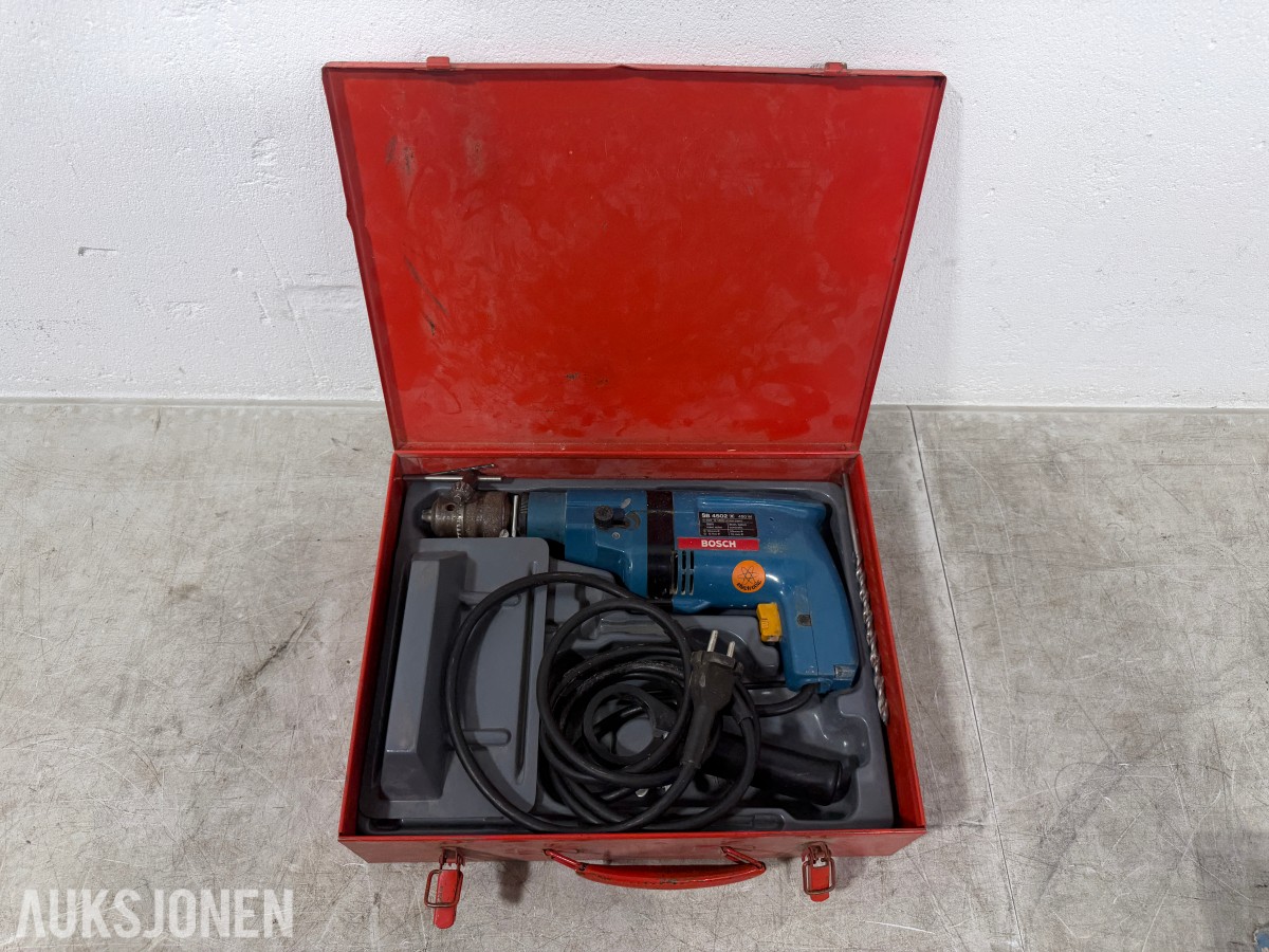 Parti med elektriske håndverktøy – Bosch, Black & Decker, FEIN, Hazet m.fl.
