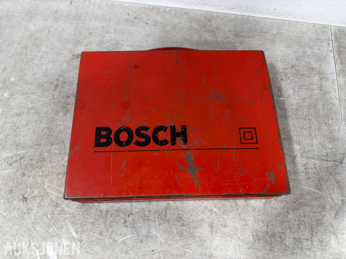 Parti med elektriske håndverktøy – Bosch, Black & Decker, FEIN, Hazet m.fl.