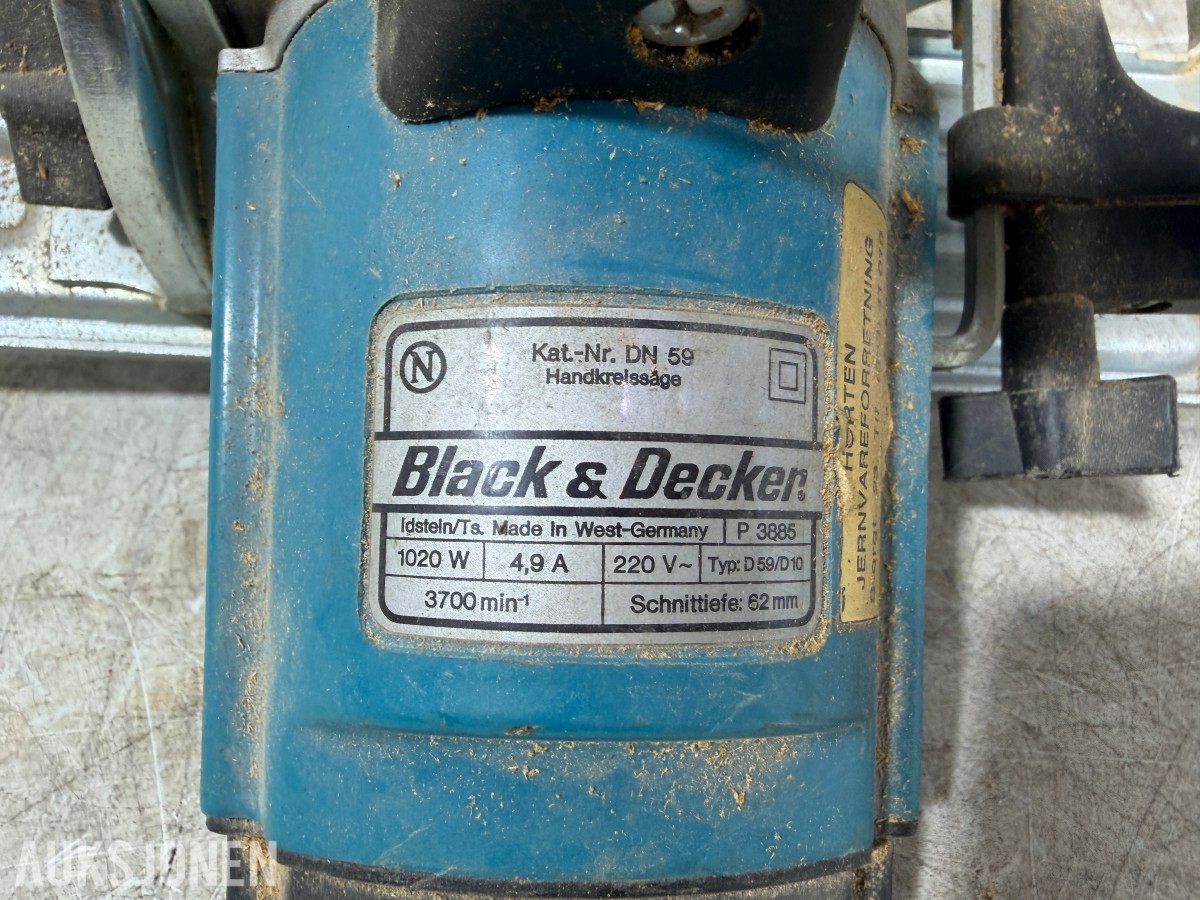 Parti med elektriske håndverktøy – Bosch, Black & Decker, FEIN, Hazet m.fl.