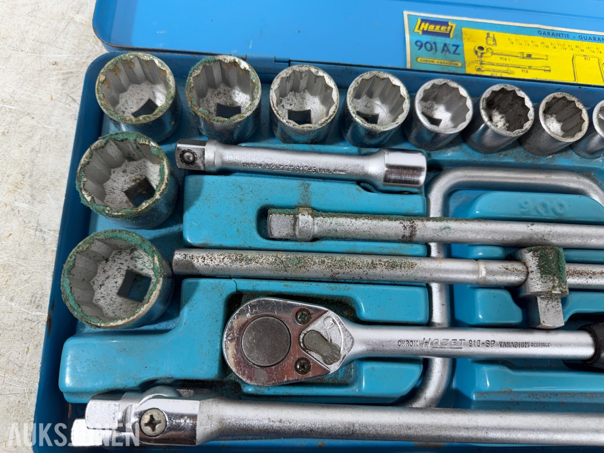 Parti med elektriske håndverktøy – Bosch, Black & Decker, FEIN, Hazet m.fl.