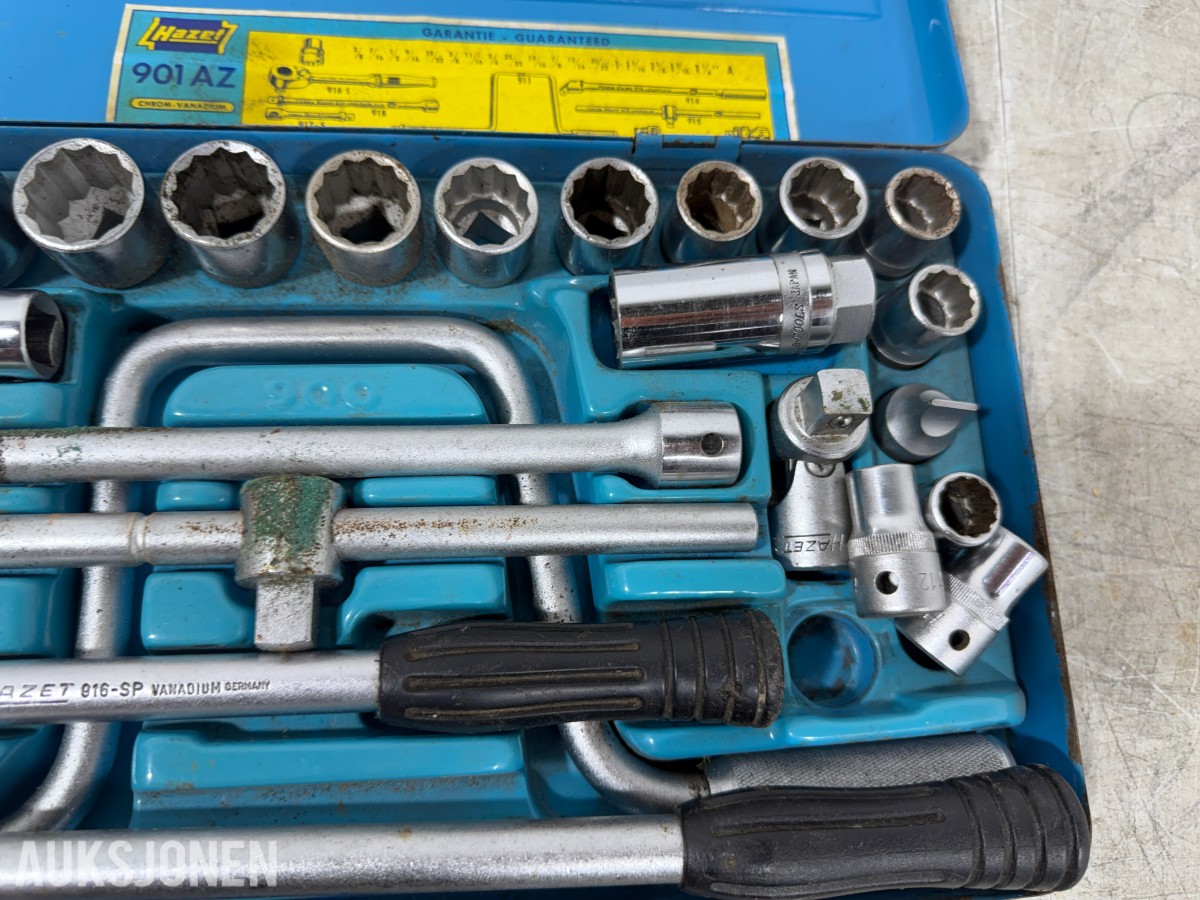 Parti med elektriske håndverktøy – Bosch, Black & Decker, FEIN, Hazet m.fl.