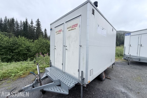 2012 Letthus 370 mobil brakke/ mannskapsvogn