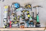 Verktøypakke / parti med DeWalt, Hitachi, Makita m.m. – selges samlet