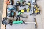 Verktøypakke / parti med DeWalt, Hitachi, Makita m.m. – selges samlet
