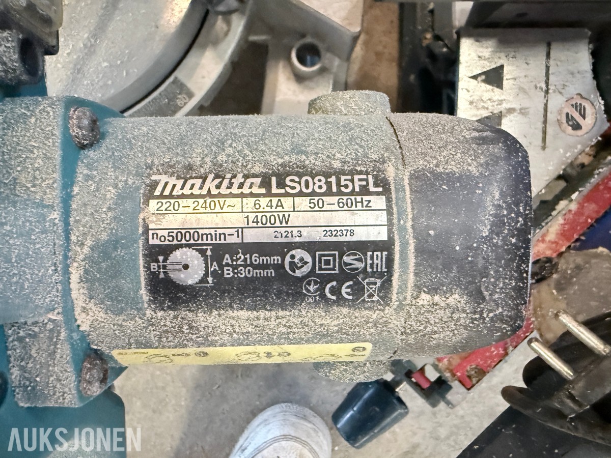 Diverse verktøy og byggutstyr – Bosch, Makita, varmevifter, kompressor m.m.