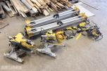 DeWalt verktøypakke – kapp-/gjærsager, arbeidsbord, spikerpistol, multikutter, sirkelsag m.m.