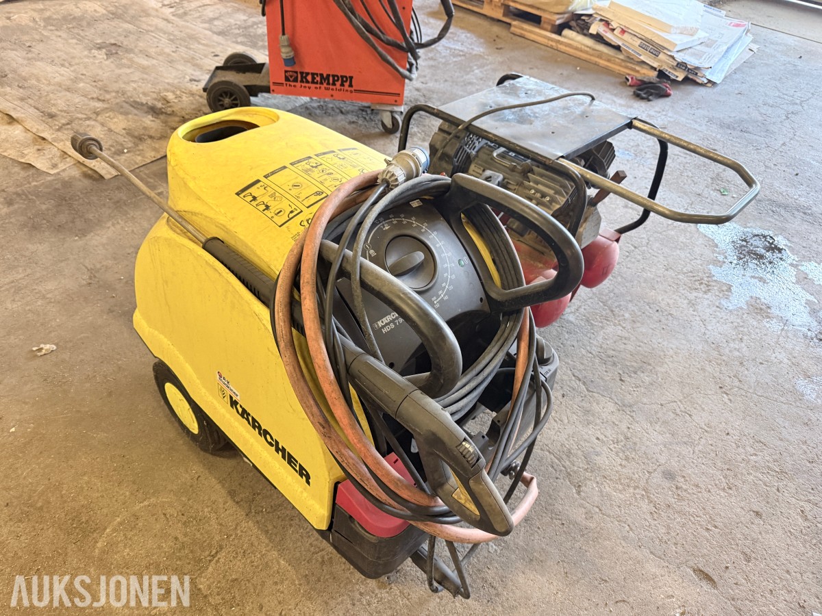 2024 Kärcher 280D høytrykkspyler + Motek HA280 kompressor