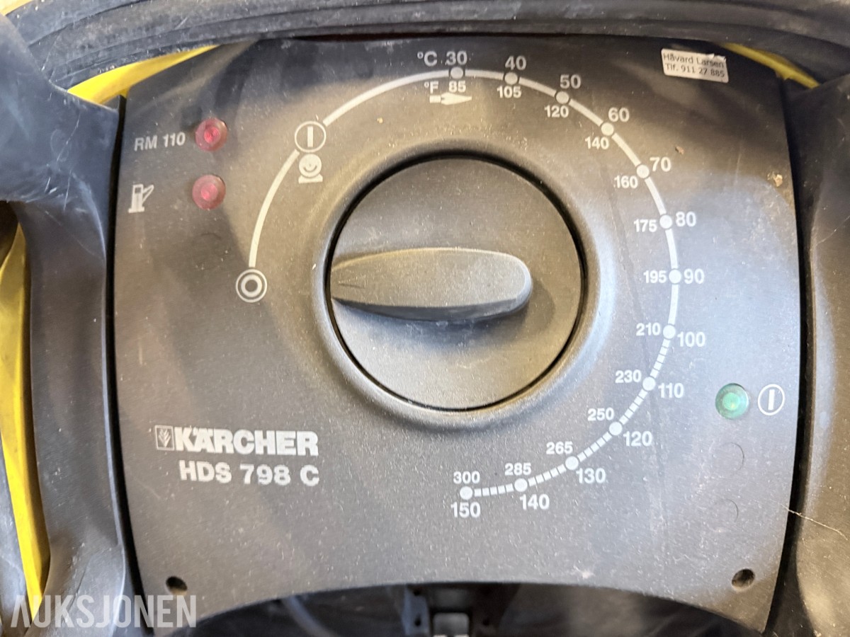 2024 Kärcher 280D høytrykkspyler + Motek HA280 kompressor
