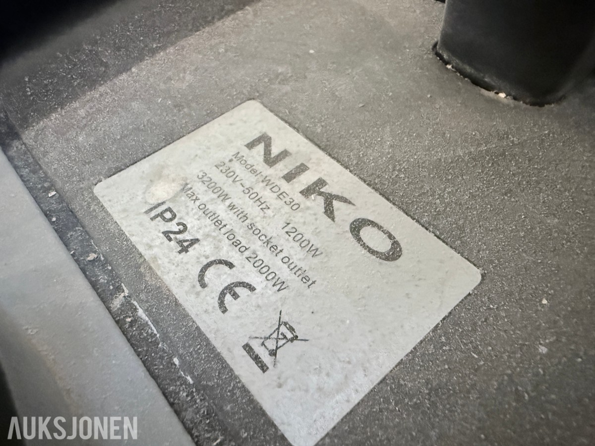 Industristøvsugere 3 stk