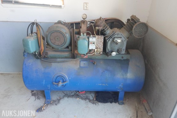 1980 Ingersoll Rundt type 30 kompressor - mva fri