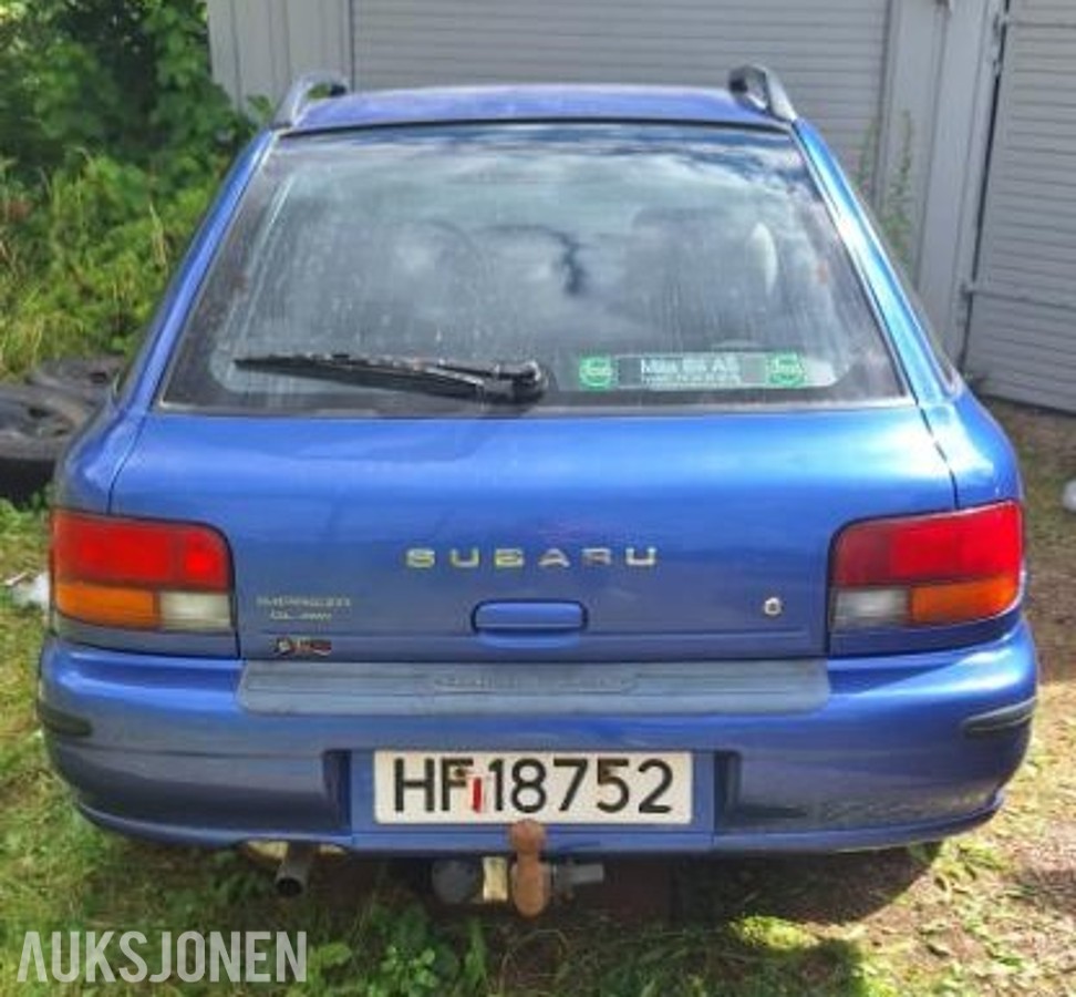 1997 Subaru Impreza WRX 2.0 AWD, Automat, S+V dekk, Reparasjonsobjekt