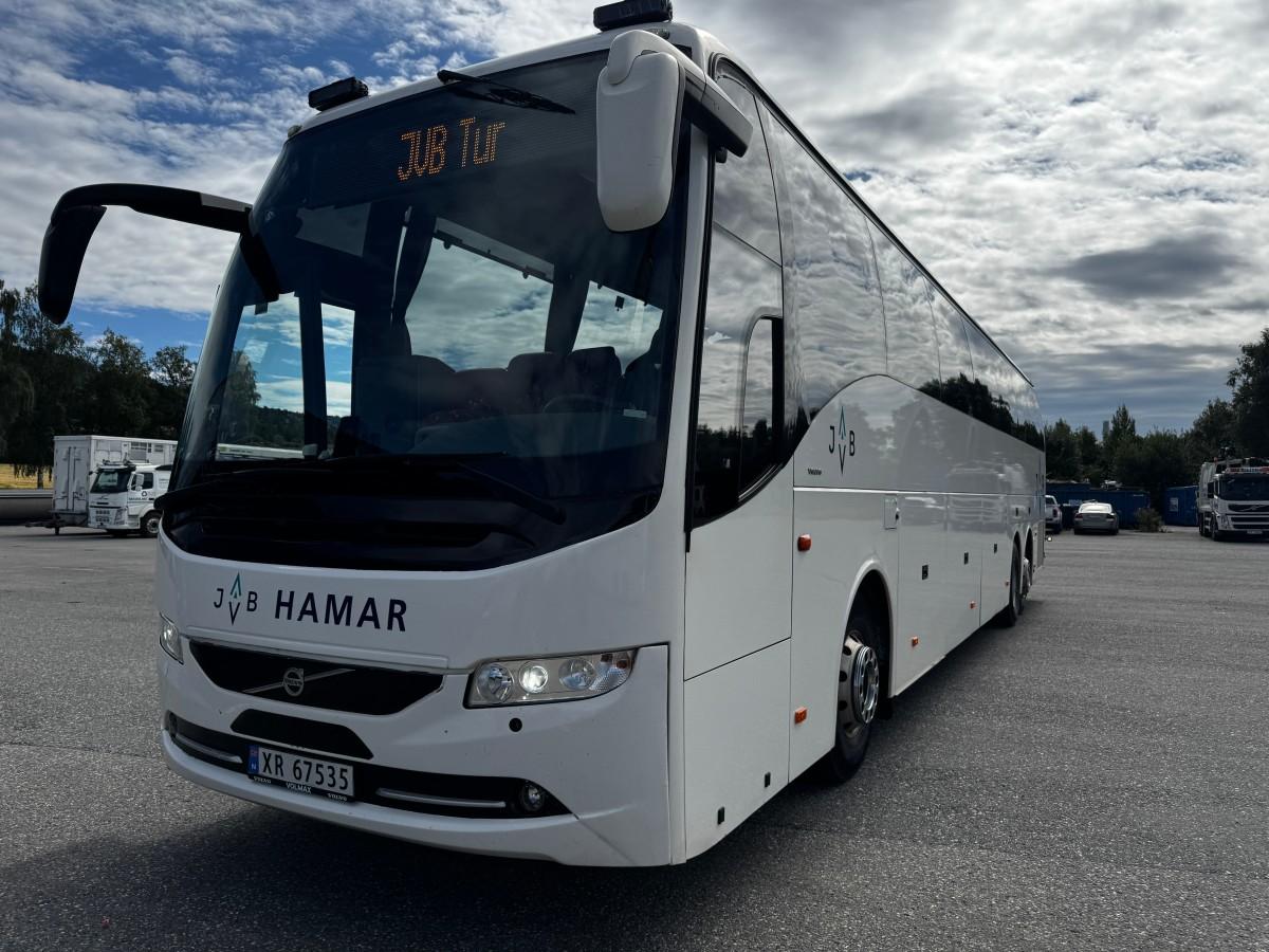 2019 Volvo 9700 buss, 59 seter, automat, toalett, luftfjæring, navigasjon