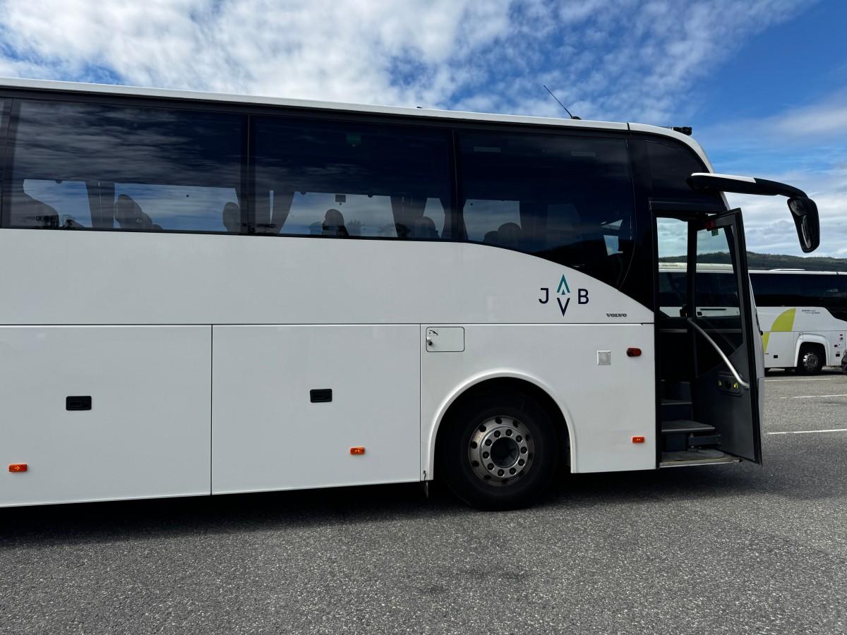2019 Volvo 9700 buss, 59 seter, automat, toalett, luftfjæring, navigasjon