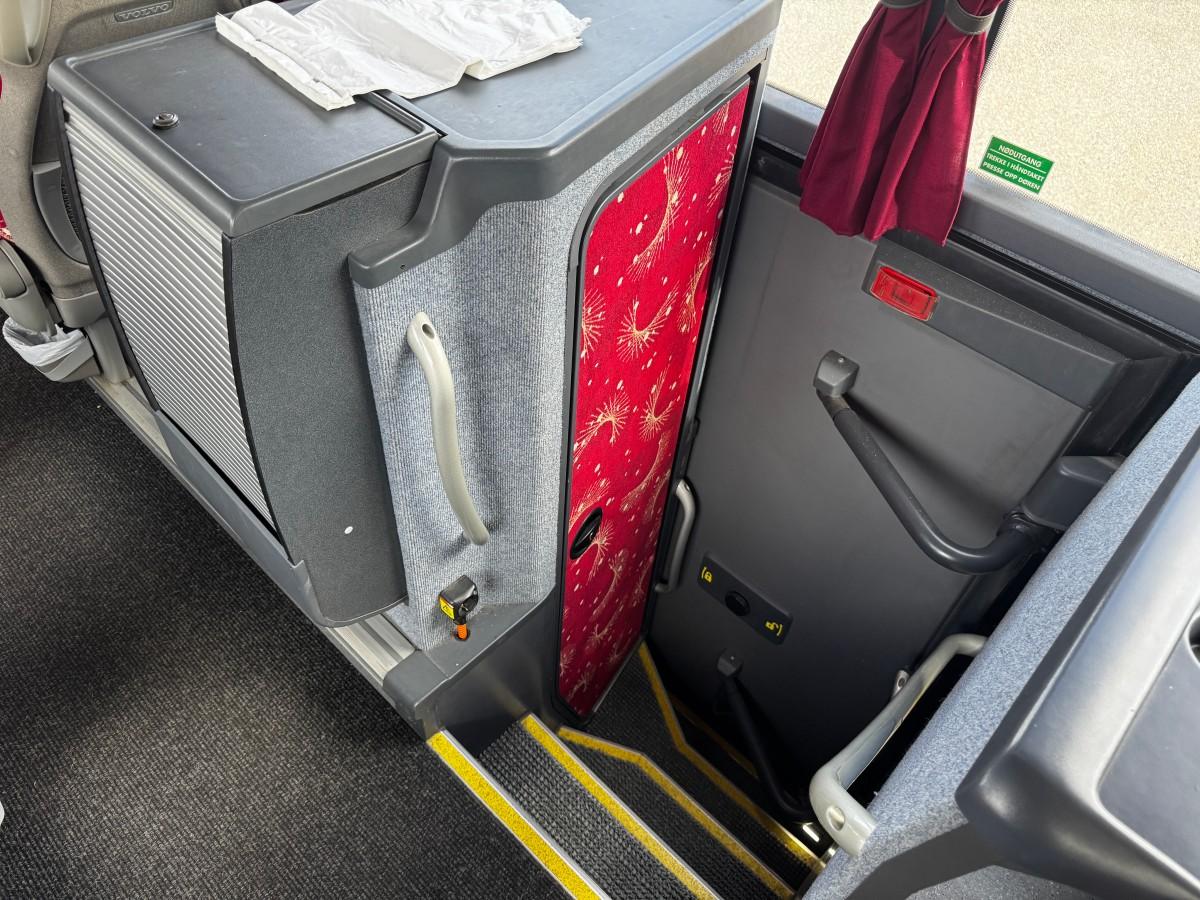2019 Volvo 9700 buss, 59 seter, automat, toalett, luftfjæring, navigasjon