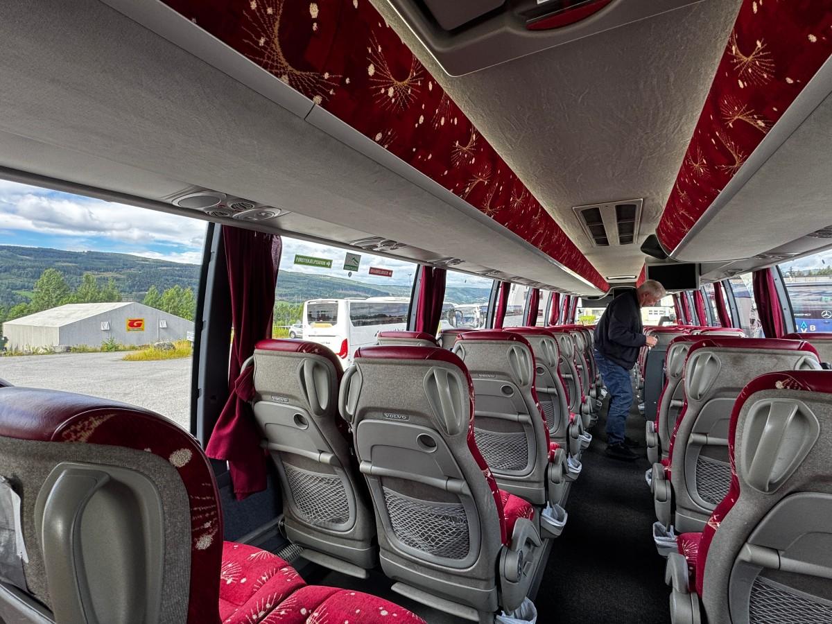 2019 Volvo 9700 buss, 59 seter, automat, toalett, luftfjæring, navigasjon