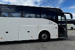 2019 Volvo 9700 buss, 59 seter, automat, toalett, luftfjæring, navigasjon