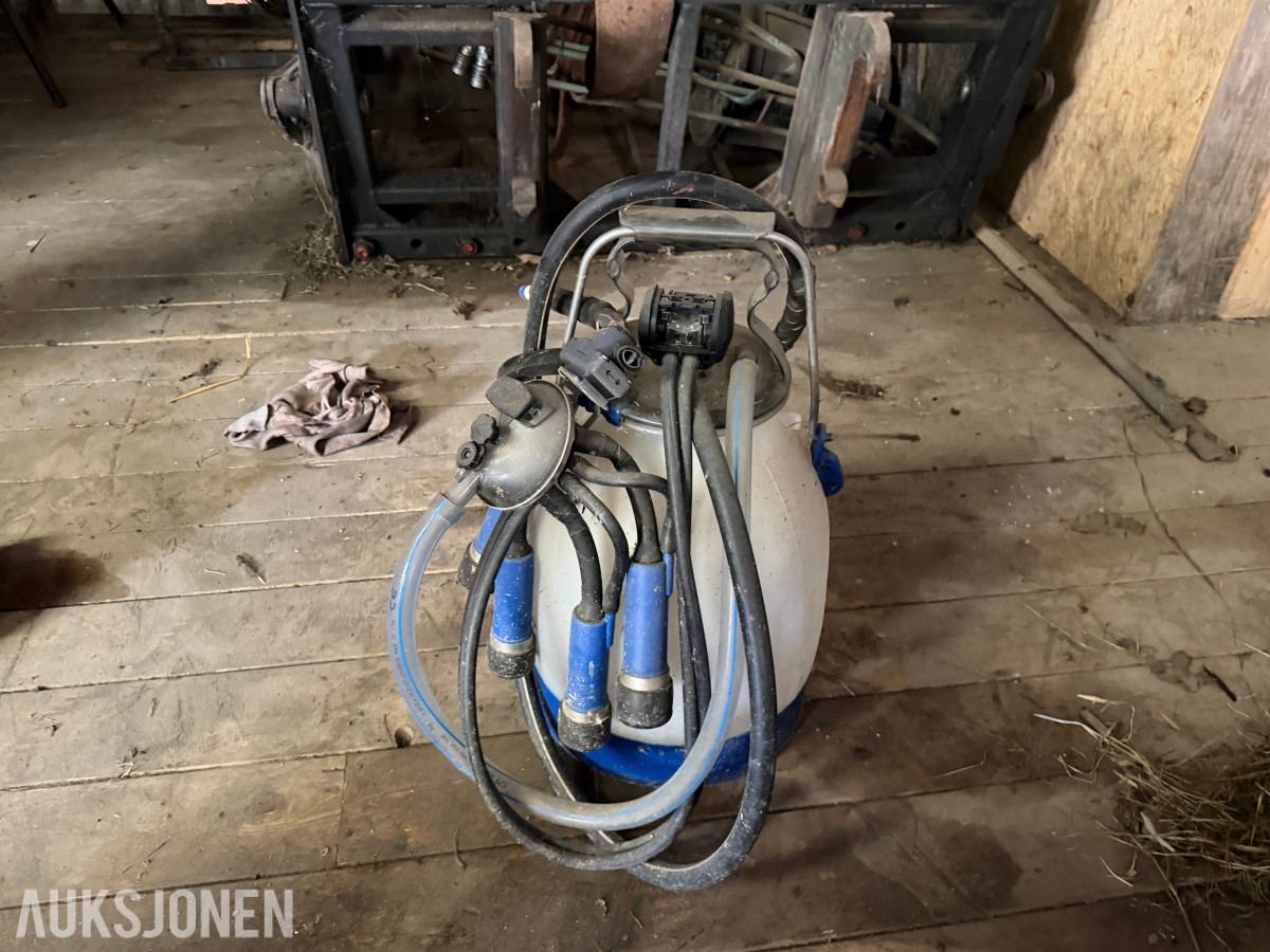 BÆRBART MELKEANLEGG 30 L – 4 MELKEORGANER