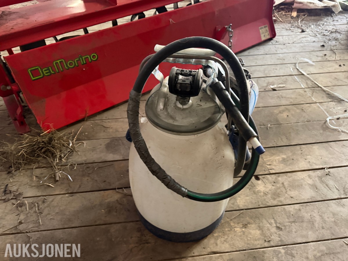 BÆRBART MELKEANLEGG 30 L – 4 MELKEORGANER