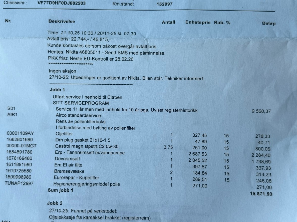 2014 Citroen BERLINGO 1.6-90 D Manuell - Hengerfeste -  159719 km