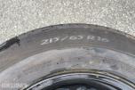 4 stk Michelin sommerhjul 215/65 R16 på stålfelg