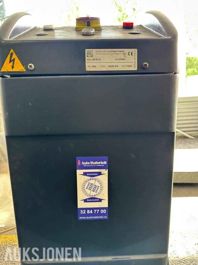 2020 Werther Mode.263/35 HS S/N618361 Kg 3500