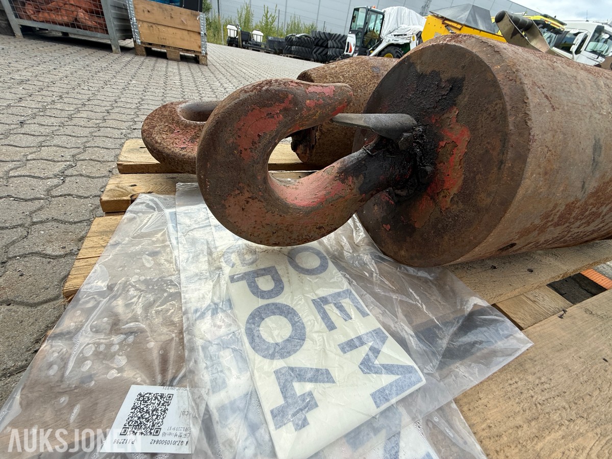 Kranlodd / krokvekter med krok – 2 stk.