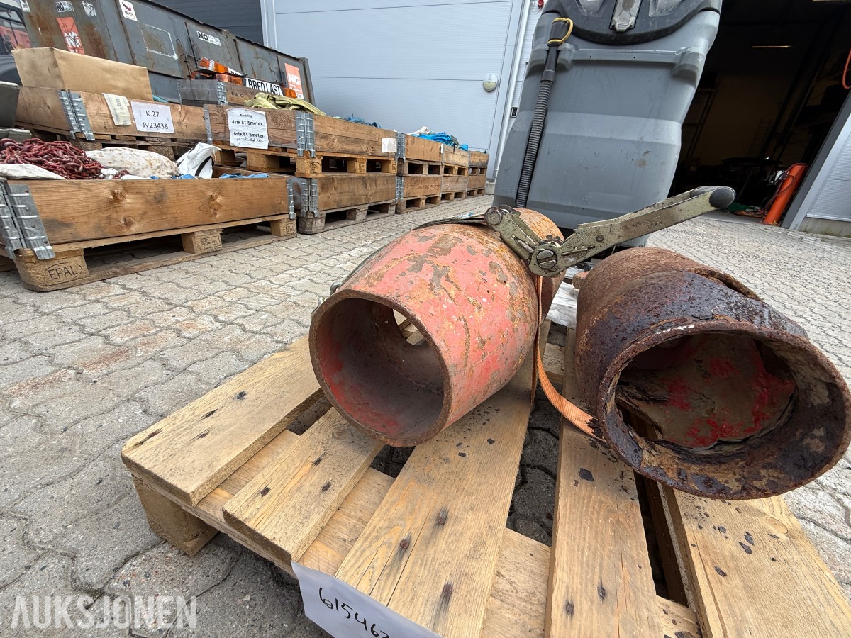 Kranlodd / krokvekter med krok – 2 stk.